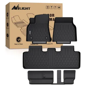 2020-2025 Tesla Model Y 7 Seats TPE Floor Mats