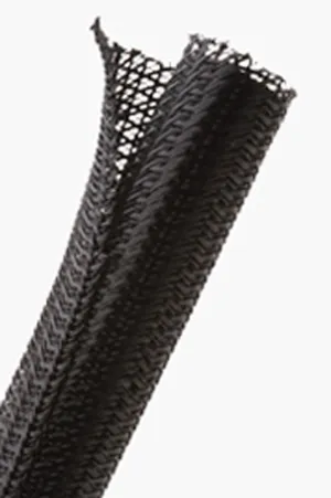 Flexo Self-Wrapping Sleeve, 1/4" F-6, Black