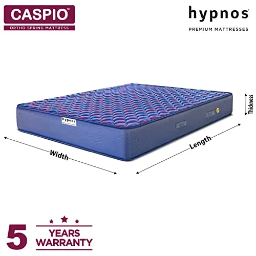 Hypnos Caspio Ortho 6 Inch Medium Firm Single Size Bonnell Spring Mattress