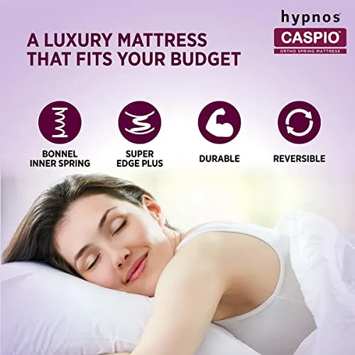 Hypnos Caspio Ortho 6 Inch Medium Firm Single Size Bonnell Spring Mattress