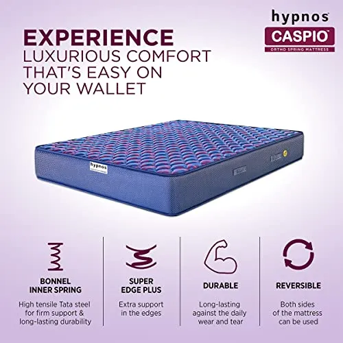 Hypnos Caspio Ortho 6 Inch Medium Firm Single Size Bonnell Spring Mattress