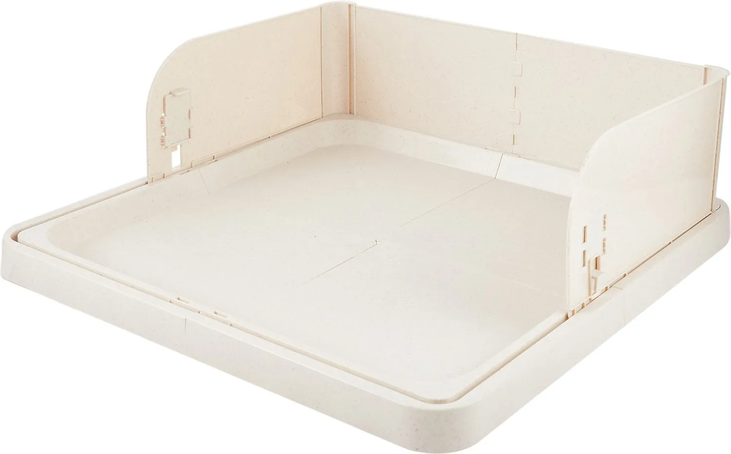 Pee Pad Holder with Walls - Wee-Wee Pad On Target Trainer Pee Pad Tray - Four Paws