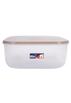 Storage Food Keeper Square with Cover - XL Ash Brown